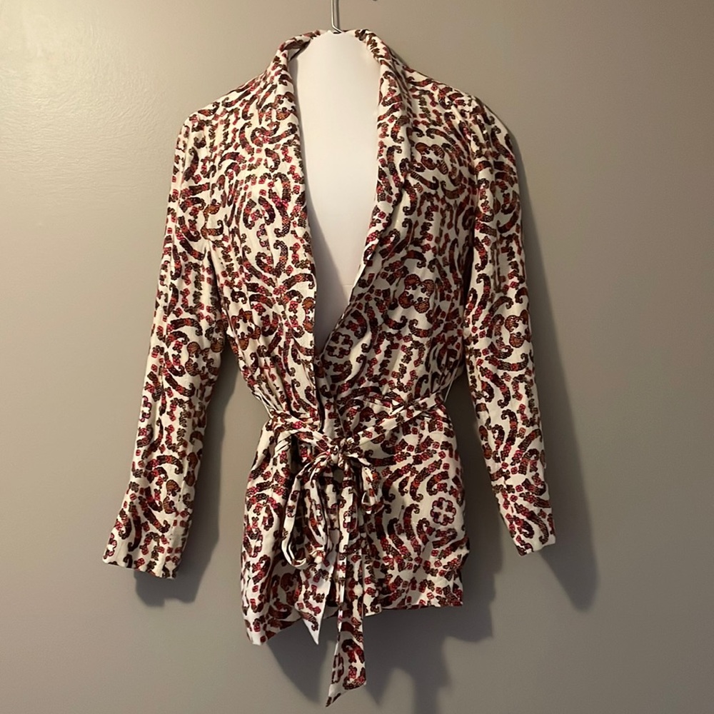 Cupcake & Cashmere Blazer with Belt - NWT